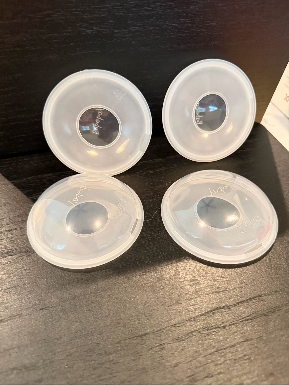 Silicone Nursing Breast Pump Flanges - Clear